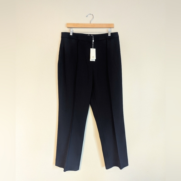 Tory Burch Pants - Tory Burch Navy Pleated Trousers